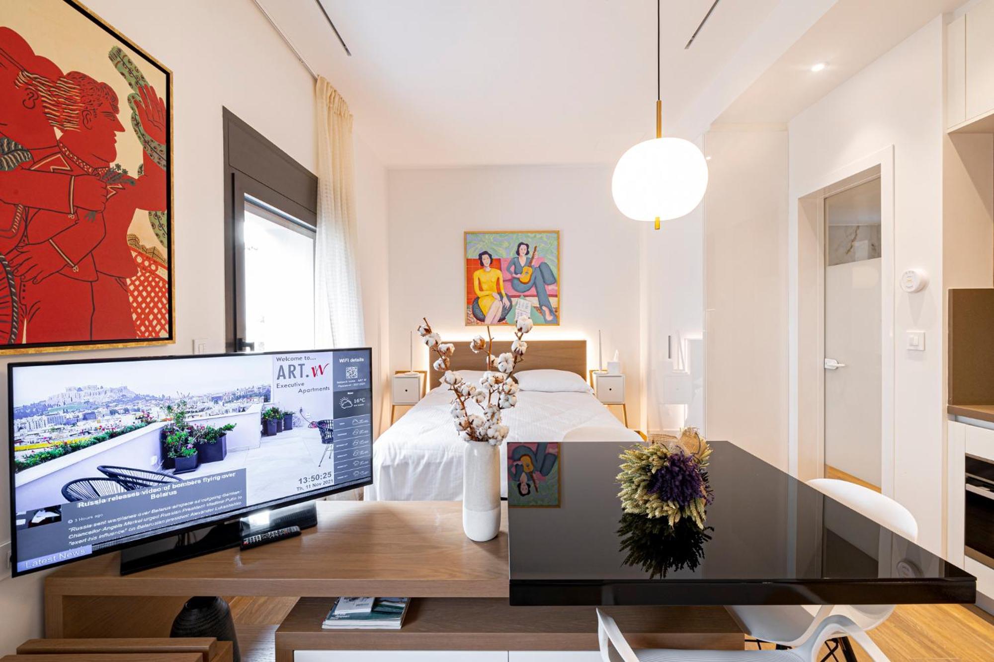 Art-W Executive Apartments Athen Exterior foto